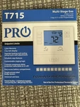 New PRO1 T715 Thermostat Heat Cool Day 5/1/1 Programmable 22FL. Price: $59.99.