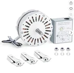 New Hiorucet F051082944 Attic Fan Motor With Thermostat Open. Price: $49.95.
