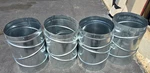 Adjustable Hvac Duct Pipe 10" Round Galvanized Vent Elbow Sections Lot Flexible New. Price: $95.20.