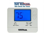 Tuttokool TK721W Electronic Thermostat Wifi 2H/1C Pump W/ Electirc Heater New. Price: $69.99.