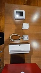 Honeywell Home T9 Wifi Smart Thermostat - White Open. Price: $115.00.