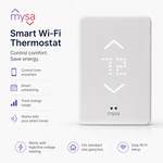 Mysa Smart Wifi Thermostat Ac V1-D Int App Control High Voltage Heating New. Price: $79.99.