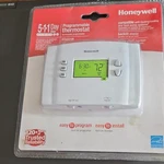 Honeywell RTH2410R Programmable Thermostat 5-1-1 Day Backlit Display White New. Price: $19.99.