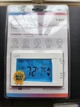 Lux TX9600TS Touchscreen Programmable Thermostat - White Used. Price: $16.00.