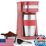 Mixpresso Red Personal Single Serve Coffee Maker 14OZ Travel Mug Drip Small New. Price: $45.40.