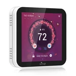 Vine Smart Thermostat Larger Color Screen Size 4.0", Off White New. Price: $160.96.