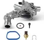 Wmphe Upgraded Aluminium Engine Coolant Thermostat Housing Compatible With New. Price: $64.45.