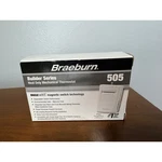 Braeburn Thermostat Unisex N/a White 505 Builder Series Heat Only Mechanical New. Price: $10.00.