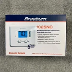 Braeburn Thermostat 1025NC Heat Only Digital Non-programmable Single Stage White New. Price: $37.64.