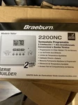Braeburn 2200NC 24V Multi Stage Ac Thermostat - 2H1C New. Price: $49.99.