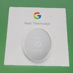 Google Nest Smart Thermostat Open Box Never Used Wifi Energy Saver Hvac. Price: $34.00.