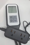 Moes Smart Wifi Digital Temperature Controller Thermostat Outlet Heating Cooling Open. Price: $29.99.