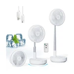 Portable Oscillating Rechargeable Fan, Battery Operated With 4 Spee... Fast Ship New. Price: $46.81.