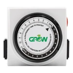 GROW1 Dual Outlet Mechanical 24 Hour Hydroponics Light Timers Elec... New. Price: $23.72.