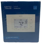 Emerson Sensi Smart Programmable Thermostat Wi-fi Data Privacy ST55 New. Price: $89.99.