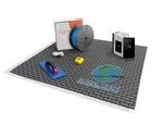 Suntouch Custom Floor Heating Kit W/ Thermostat Cable Heatmatrix Membrane Trowel New. Price: $529.97.
