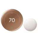 Google - Nest Learning Thermostat 4TH Gen With Temperature Sensor Polished Gold New. Price: $242.98.