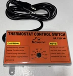 Makevivi Thermostat-control, Adjustable With Overload Protector New. Price: $30.00.