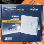 Aube TH109PROPLUS Non-programmable Electric Thermostat 240V Push Button Backlit New. Price: $65.00.