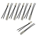 10 Pcs Bimetal Temperature Control Switch Thermostat Uxcell Hvac 45C N.o New. Price: $14.09.