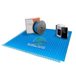 Suntouch Kit: Programmable Thermostat, Mapeheat Mat, Cable, Safe Tools New. Price: $1073.83.