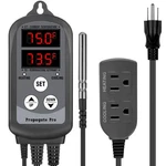 15 Amp Plug In Digital Temperature Controller Outlet By Propagate White New. Price: $56.11.