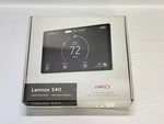Lennox S40 Smart Thermostat Wifi Programmable, Touchscreen New In Box. Price: $279.99.