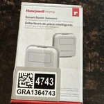 Honeywell Home RCHTSENSOR-2PACK Smart Room Sensors White Open. Price: $44.99.