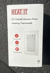 Heatit ET-72G(W) Digital Programmable Thermostat With Large Lcd Display Open. Price: $54.95.