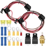 Relaxweex Electric Fan Relay Kit Radiator Sensor Switch Thermost... New. Price: $26.49.
