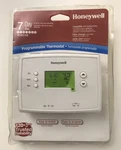 Honeywell RTH2510B White 7 Day Programmable Thermostat Backlit Display New. Price: $17.99.