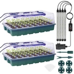 Sondiko Seed Starter Tray With Grow Light, Intelligent Display Digital Contro... New. Price: $60.03.
