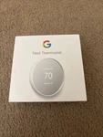 Google Nest Smart Programmable Wifi Thermostat Open Box. Price: $56.99.