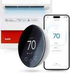 Boldr Klima Smart Thermostat For Air Conditioners, Window Aluminum Silver New. Price: $227.99.