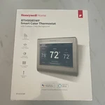Honeywell Home RTH9585WF Smart Color Wi-fi Touchscreen Thermostat Alexa/google New. Price: $92.00.