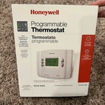 Honeywell RTH2410B 5-1-1 Day Heat Cool Programmable Thermostat Backlit Display Open. Price: $29.99.