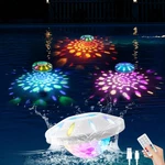 Floating Pool Lights With Dynamic Lighting, IP68 Waterproof Rgb New. Price: $35.33.