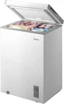 Midea MERC04C4BAWW Chest Freezer 3.5 Cubic Feet Removable Basket New. Price: $384.99.