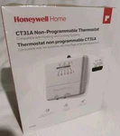Honeywell Thermostat CT31A Brand New Sealed Home Heat Cool Easy Use Fan Control. Price: $18.88.