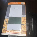 Schluter Ditra-heat-e-r Non-programmable Thermostat DHERT103/BW New In Box. Price: $160.00.