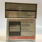 Honeywell T874E 1016 Multistage Thermostat Cool 24V Range 42-88F New. Price: $91.00.