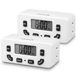 Fosmon 24 Hour Programmable Digital Timer Outlet (2 Pack), On/off Program, Lc... New. Price: $28.78.