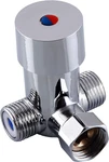 DN15 Bathroom Shower Water Mixing Valve, 1/2 Inch Temperature Adjust New. Price: $24.47.