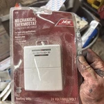 Ace Lever Mechanical Manual Thermostat 42350 Heat Only 24V No Off Option New. Price: $10.00.