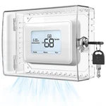 Gedreew Large Thermostat Lock Box Cover With Key, Clear 1 Pcs, Transparent New. Price: $32.52.