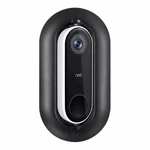 Wasserstein Wall Plate And Angle Mount Compatible With Google Nest Hello - Black Open. Price: $10.95.