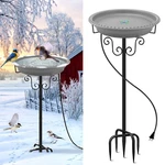 Lovppy Heated Bird Bath, 100W Thermostatically Controlled Baths New. Price: $62.99.
