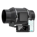 Toolazy 6 Inch Inline Duct Fan With Smart Controller, 405 Cfm Quiet Ec Motor ... New. Price: $129.38.
