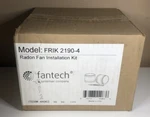 Fantech Radon Installation Kit Frik 2190-4 New. Price: $40.00.