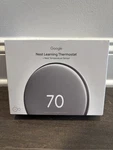 Google Nest Learning Thermostat (4TH Gen) With Temperature Sensor (2ND New. Price: $204.99.